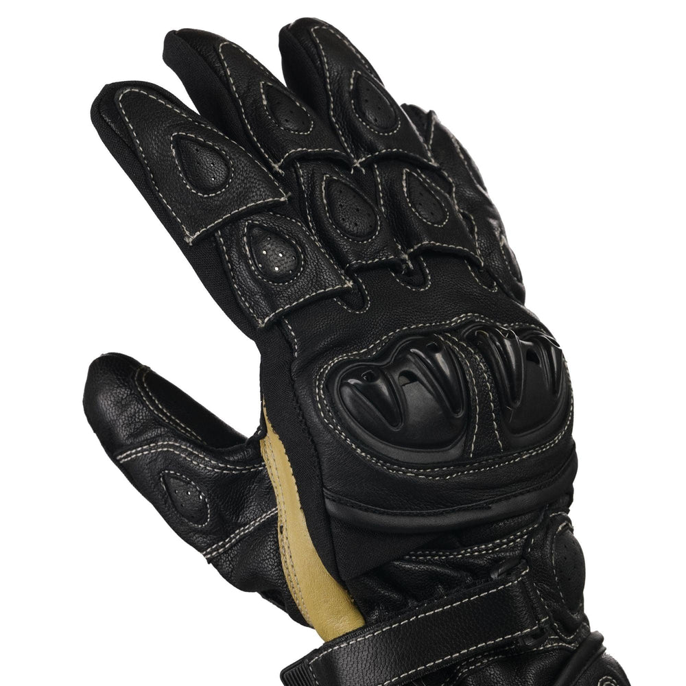 Bike It  Ultimate Track Gloves UTG Sports Leather Motorcycle Glove