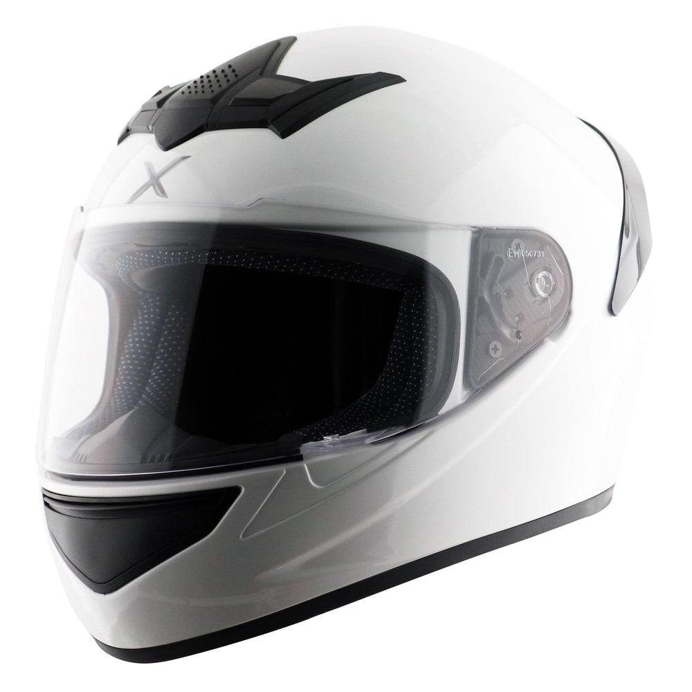 Axor Rage Full Face Helmet - Gloss White