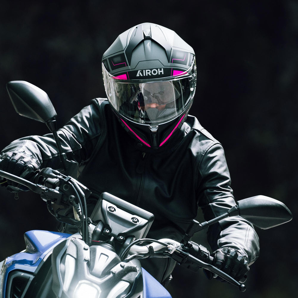 Airoh Matryx Helmet - Rocket Pink Matt