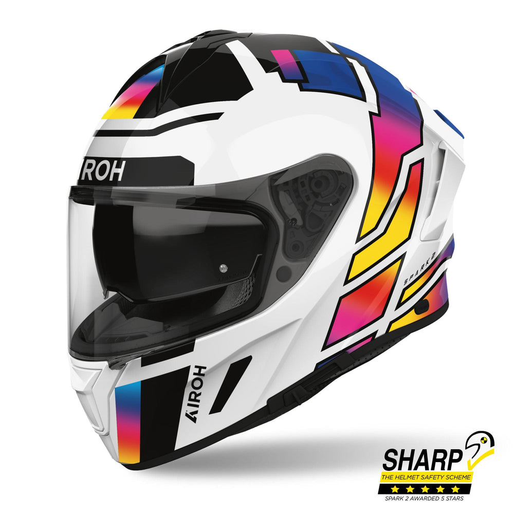 Airoh Spark 2 Lively Rainbow Gloss Helmet