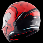 Axor Hunter SH890 Full Face Helmet - Spear Red Gloss