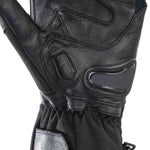 Bike It  "Triple Black" All-Seasons Waterproof Motorcycle Glove