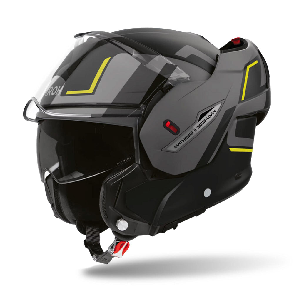 Airoh Mathisse II Helmet Genius Yellow Matt