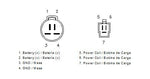 Motoplat Regulator For Honda XRV 750 1992 - Black/Silver