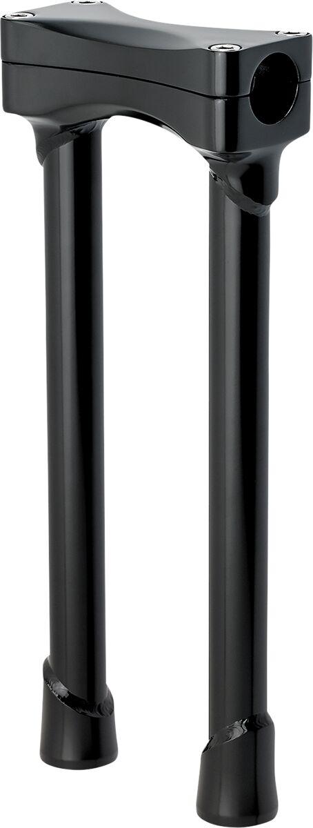 Biltwell Murdock O S Risers 30.5 cm (12") - Black Satin