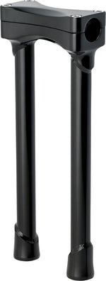 Biltwell Murdock O S Risers 30.5 cm (12") - Black Satin