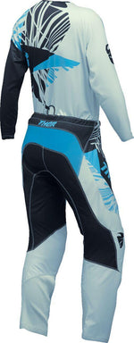 Thor Womens Sector Split Jersey - Black Blue