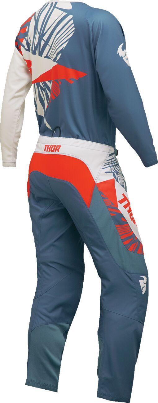 Thor Womens Sector Split Jersey - Blue White