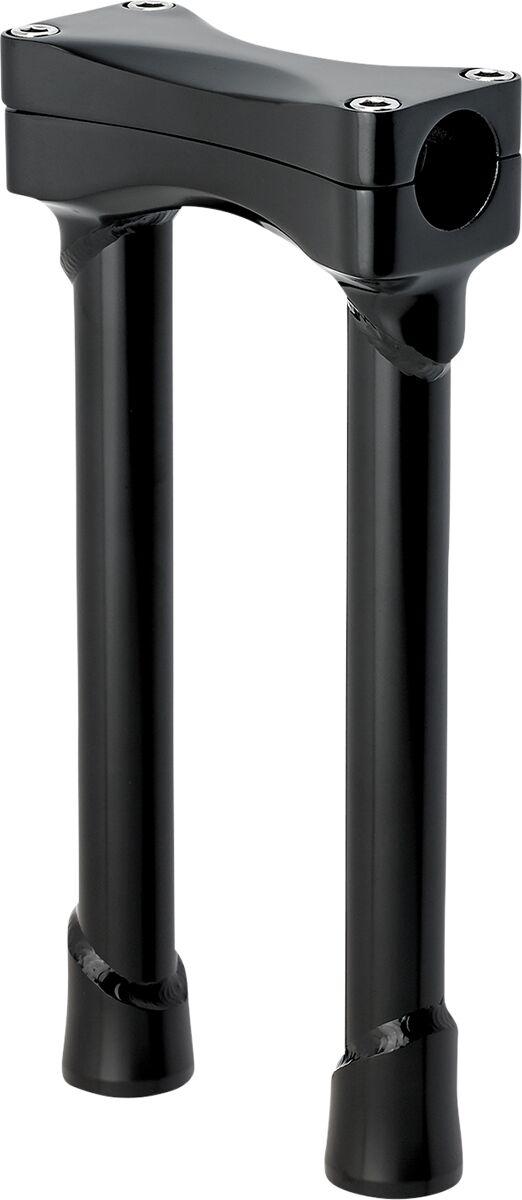 Biltwell Murdock O S Risers 25.5 cm (10") - Black Satin