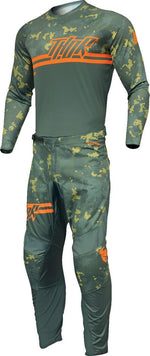 Thor Sector Digi Jersey - Forest Green Green Camo