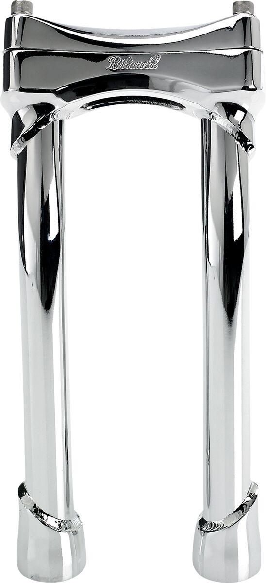 Biltwell Murdock O S Risers 25.5 cm (10") - Chrome