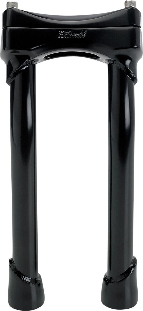 Biltwell Murdock O S Risers 25.5 cm (10") - Black Satin