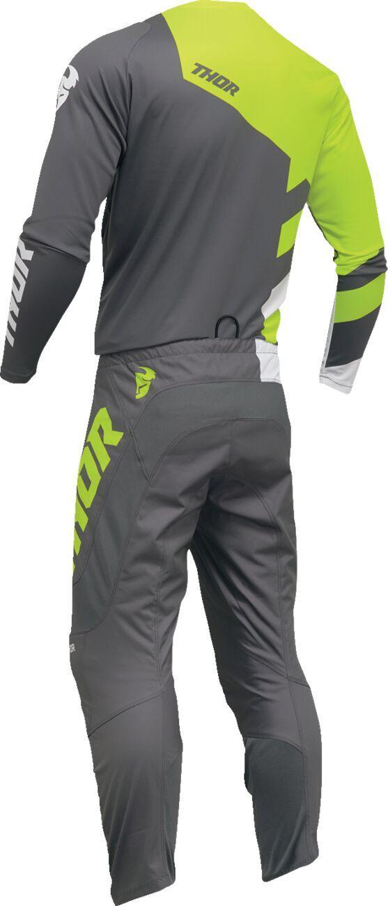 Thor Sector Checker Jersey - Acid Grey