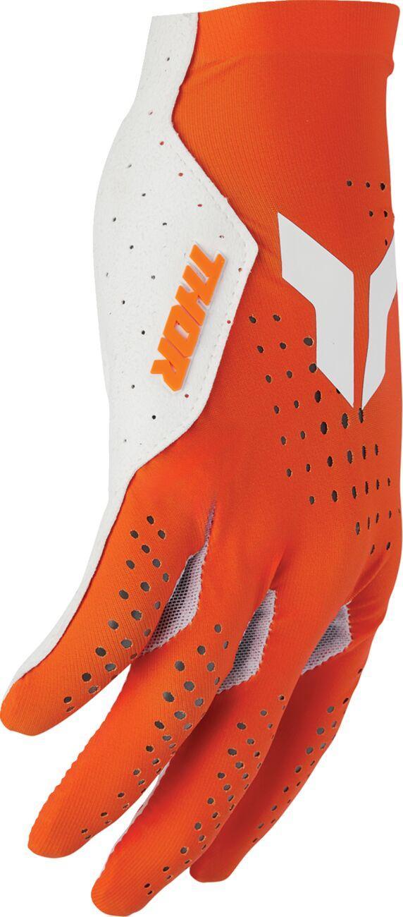 Thor Sportmode Vented Gloves - Orange/White