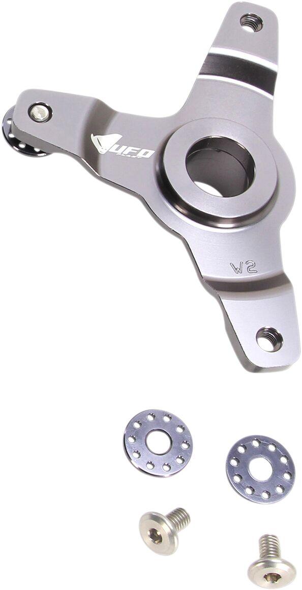 UFO Front Brake Disc Protector For Kawasaki KXF250 2013-2020 - Black