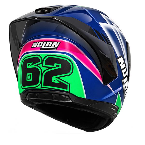 Nolan N60-6 Sport Full Face Motorcycle Helmet - Replica Manzi 372