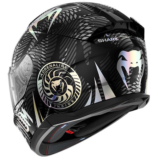 Shark D-Skwal 3 Full Face Motorcycle Helmet - Venum KUA