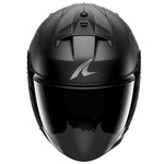 Shark Jet Open Face Motorcycle Helmet - Dark Shadow Mat A08