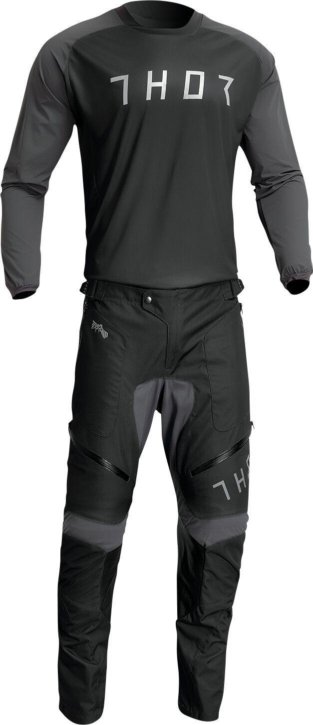 Thor Terrain Jersey - Black Charcoal