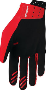 Thor Sportmode Iconic Gloves - Black Red