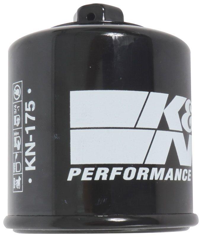 K&N Spin On Oil Filter For Indian Challenger 108 2020-2024 - Black
