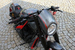 Cult Werk Fork Covers For Harley Davidson VRSCAW 1130 2007 Upper - Black