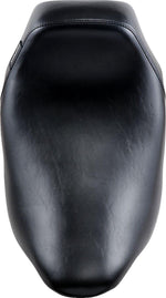 LE Pera Bare Bones Solo Seat For Harley Davidson FLHR 1584 2008-2011 Smooth - Black