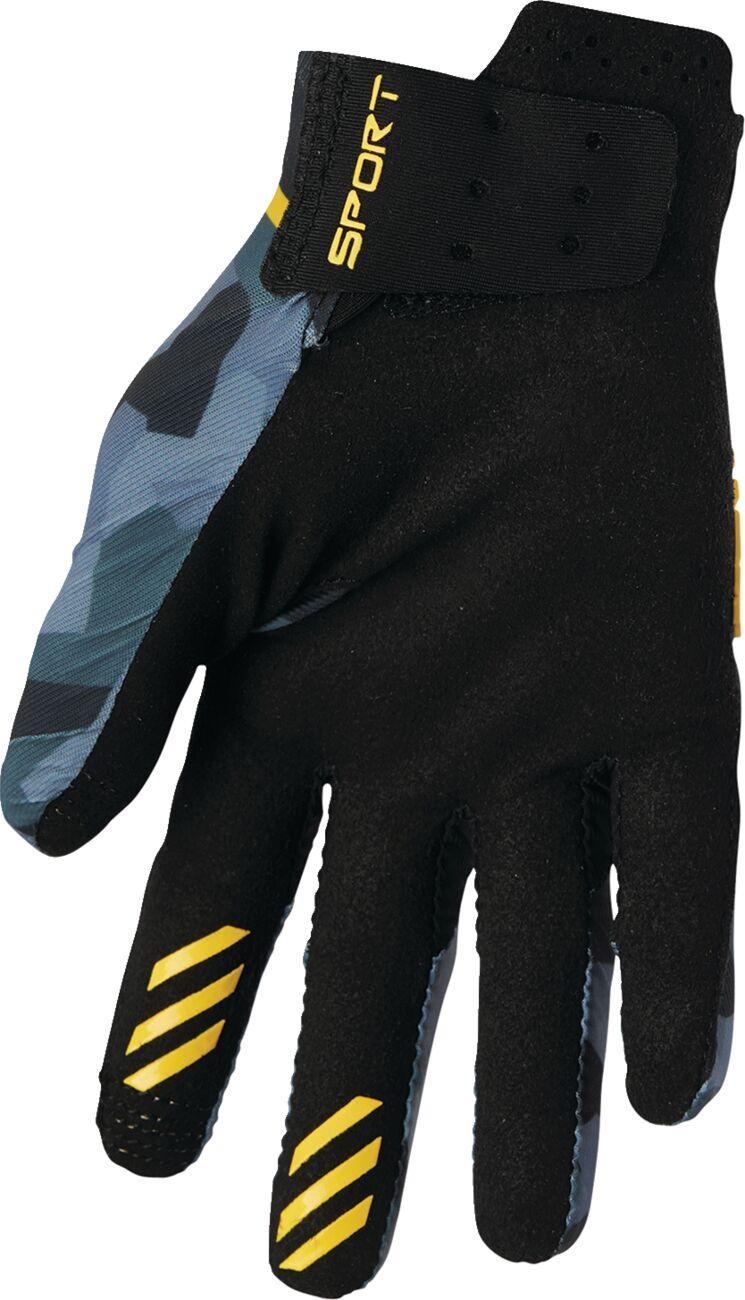 Thor Womens Sportmode Shadow Gloves - Black Blue