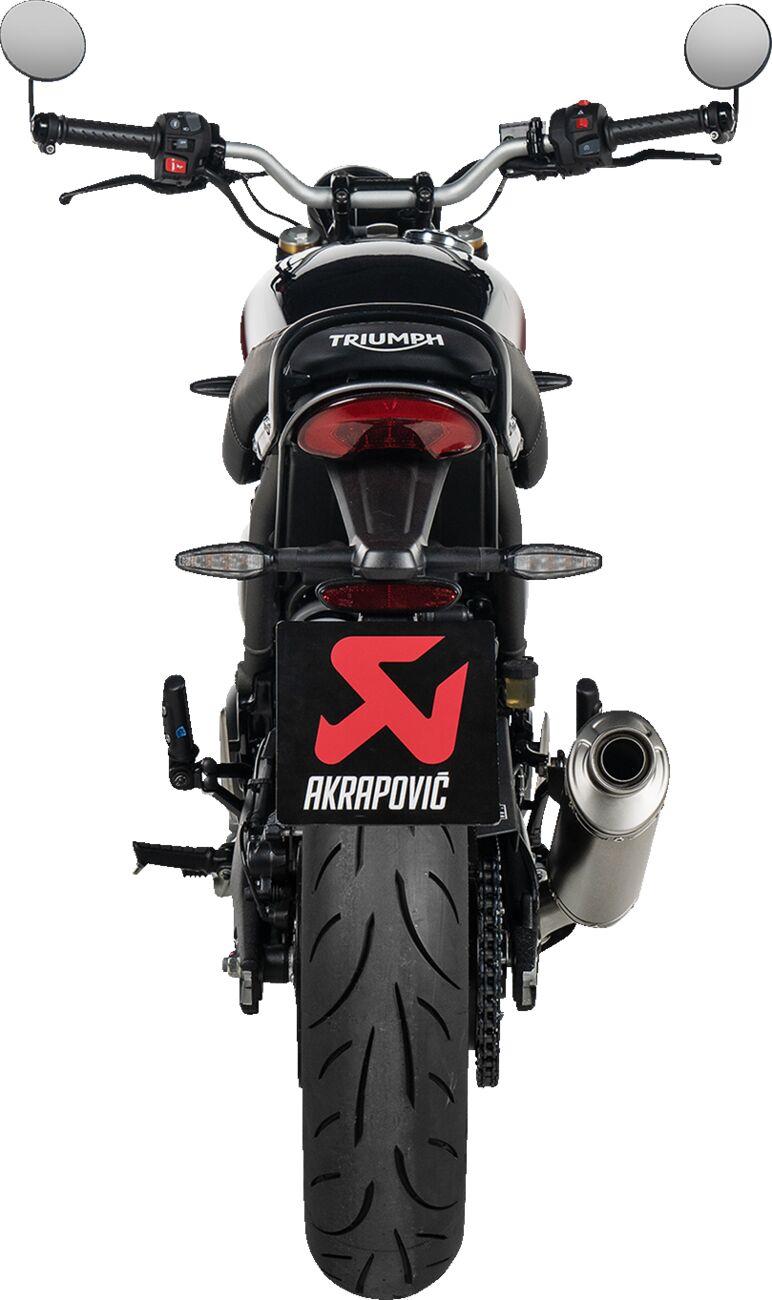 Akrapovic Line Titanium Silencer For Triumph Scrambler 400 X ABS 2024-2026