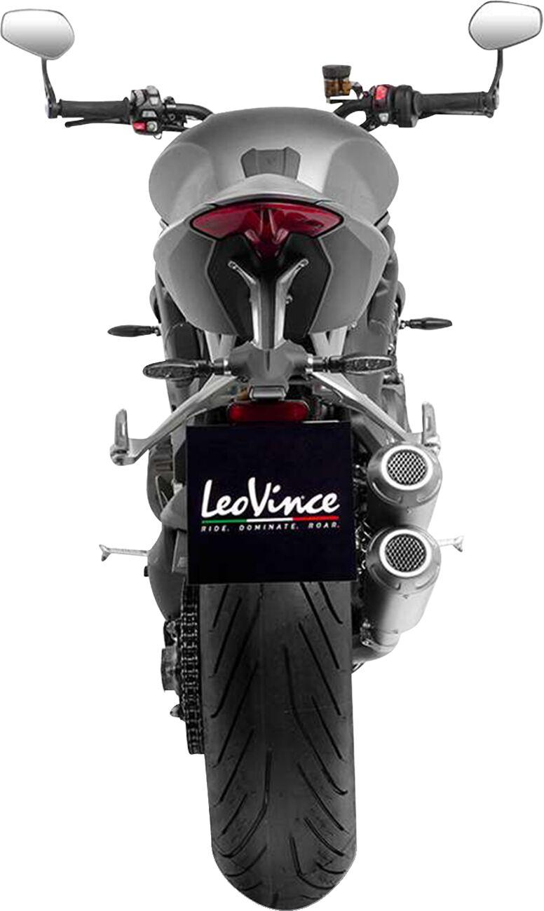 LeoVince LV-10 Silencer For Triumph Speed Triple 1200 RR 2022-2024 - Stainless