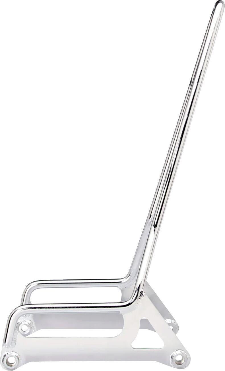 Biltwell EXFIL Sissy Bars For Harley Davidson FLD 1690 2012-2013 - Chrome