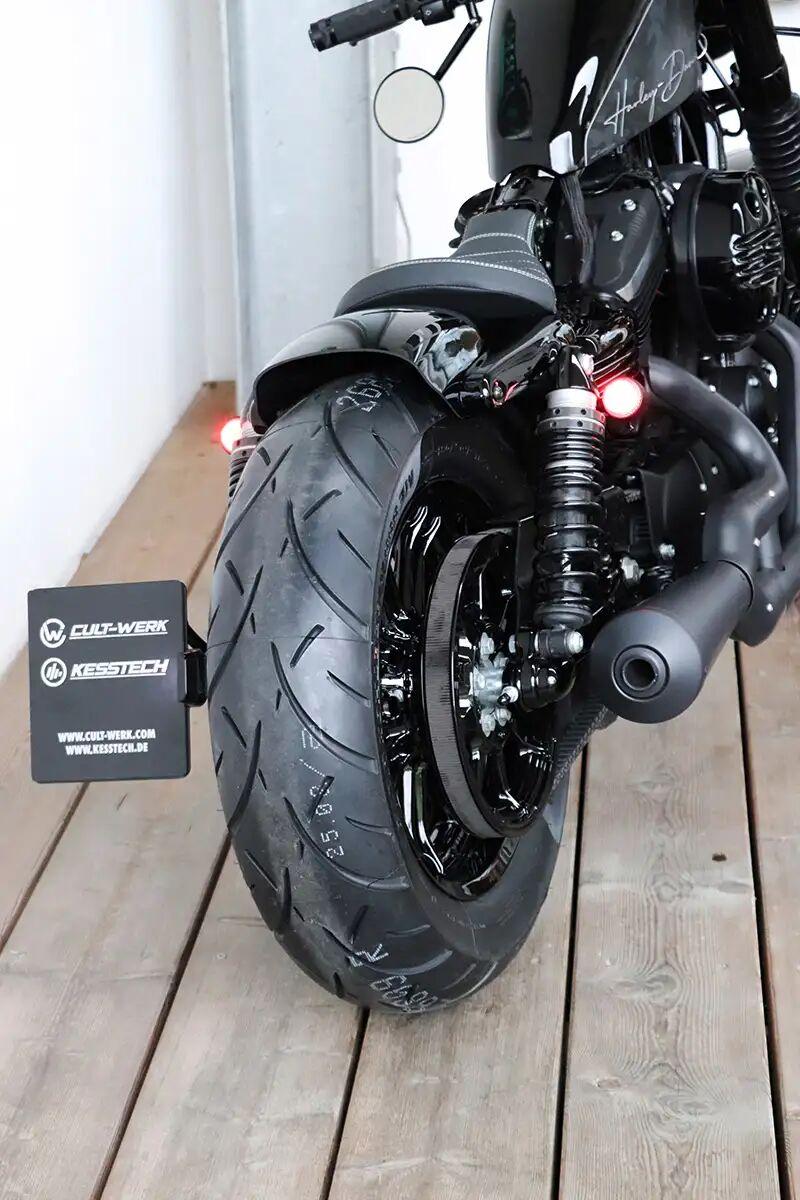 Cult Werk Rear Fender Low For Harley Davidson XL 1200 C 2004-2014