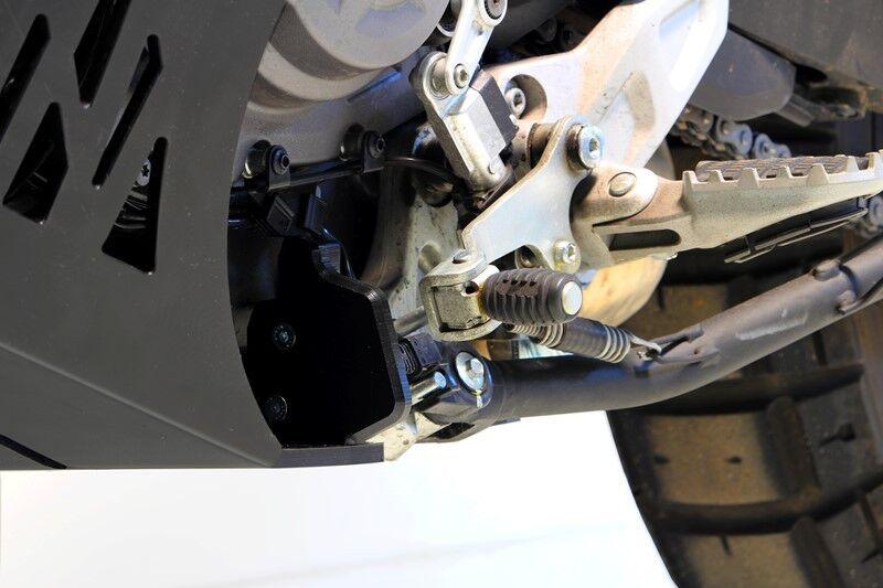 AXP Adventure Skid Plate For Ducati Desert X 950 ABS 2022-2023 - Black