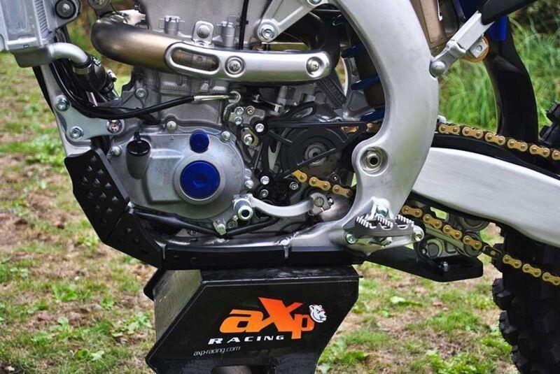 AXP Xtreme Skid Plate For Yamaha WRF250 2019-2024 - Black