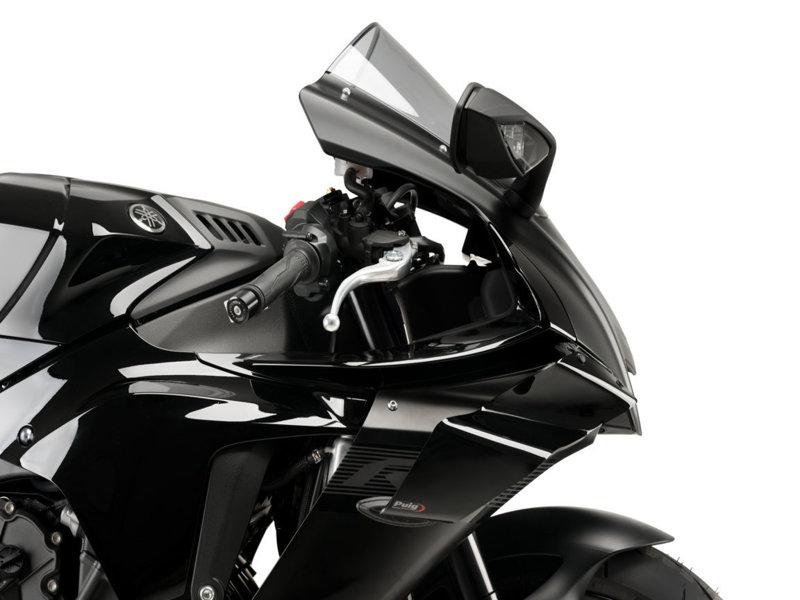 Puig Downforce Spoilers For Yamaha YZF R1 2020-2025 - Black