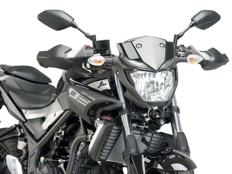 Puig Handguards For Yamaha MT-03 2016-2025 - Matt Black