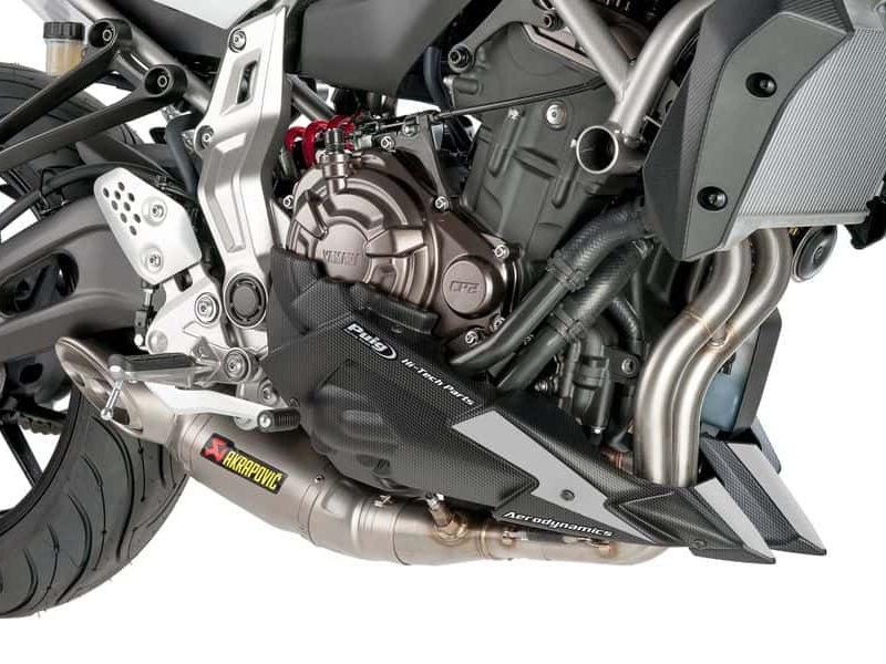 Puig Engine Spoiler For Yamaha MT-07 2014-2020 - Carbon Look