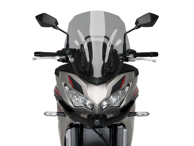 Puig Touring Screen For Kawasaki Versys 650 2022-2025 - Light Smoke