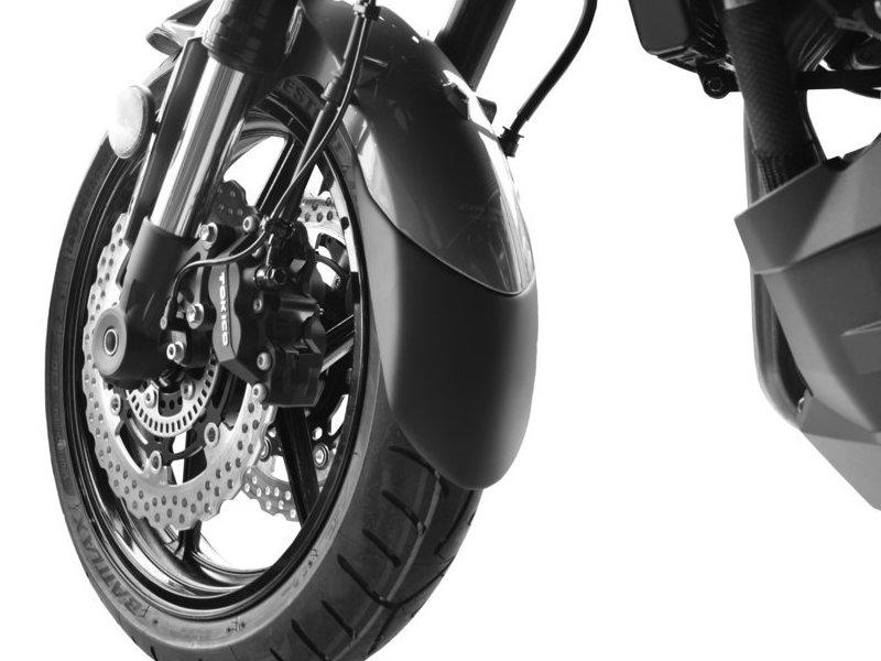 Puig Front Fender Extender For Kawasaki Versys 1100 SE 25 - Black