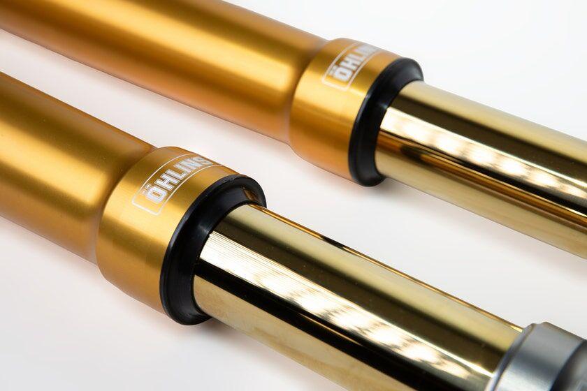 Ohlins HD CVO Forks For Harley Davidson FLHXSE 1977 ABS Front - Gold