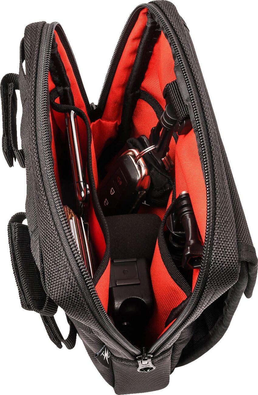 Thrashin Supply Co Slim Handlebar Bag - Black
