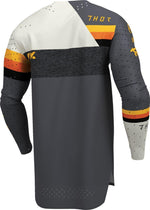 Thor Sportmode League Jersey - Charcoal Grey/Orange/White/Yellow