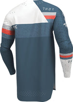 Thor Sportmode League Jersey - Blue/Light Grey/Red/White