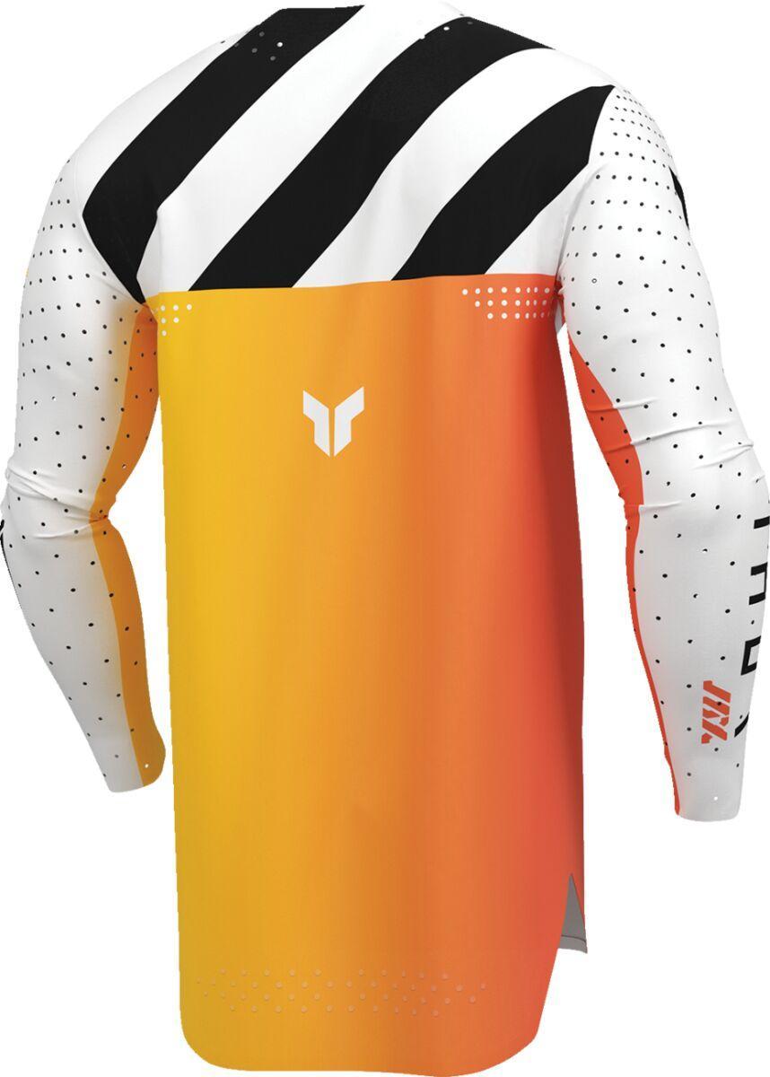 Thor Sportmode Synth Jersey - Black/Orange/White/Yellow