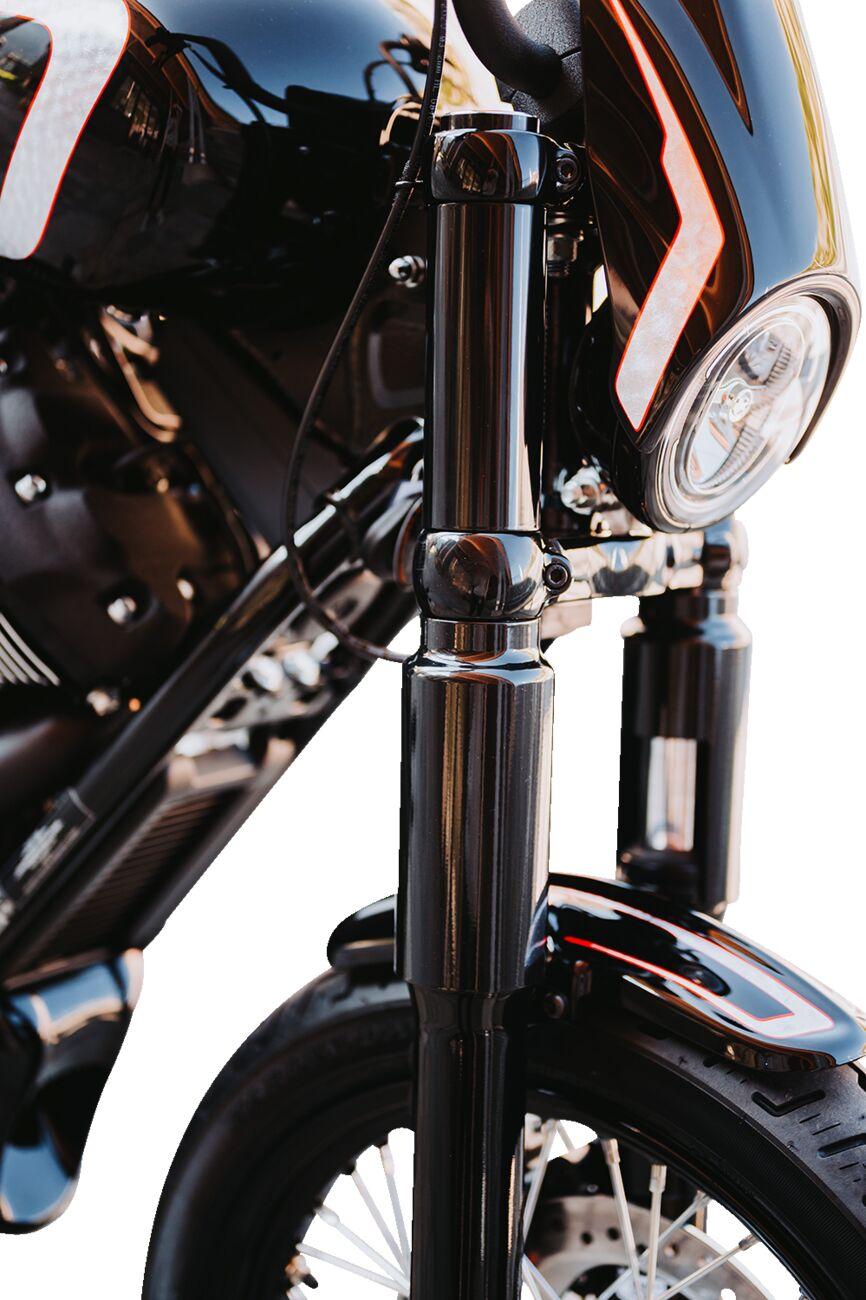 Cult Werk Fork Covers For Harley Davidson FXBB 1750 2018-2020 Upper - Black
