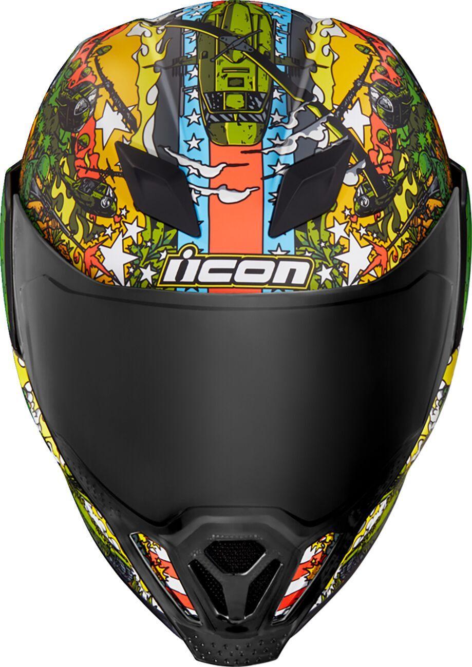 Icon Unisex Airflite GP23 Helmet - Green