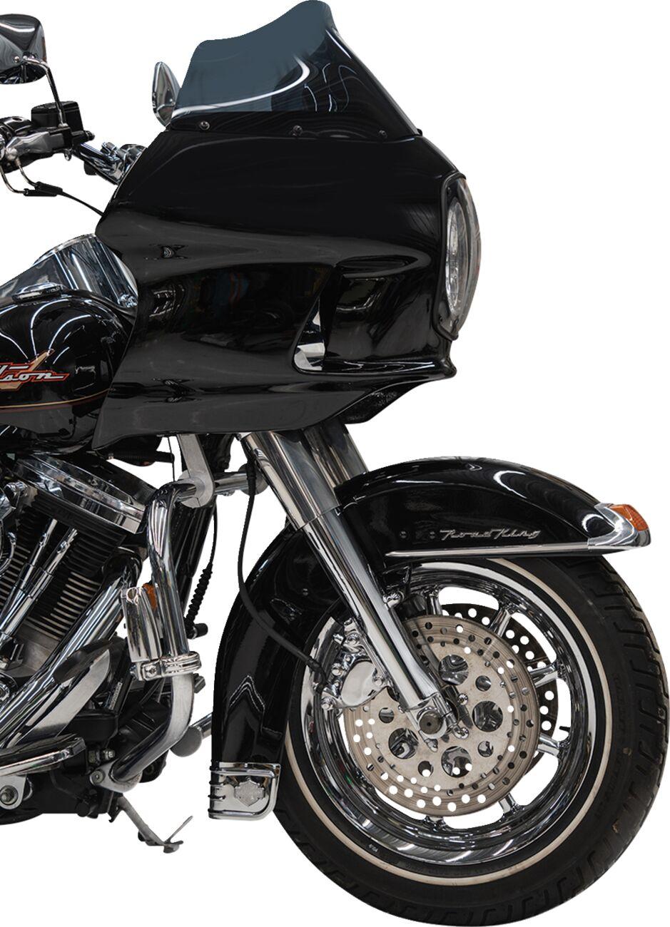 Klock Werks FXRP-Style Fairing Kit For Harley Davidson FLHRCI 1450 EFI 2000-2001 - Black/Powder-Primed/White