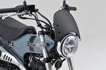 Daytona Aluminium Meter Visor With Bracket Set For Honda ST 125 ABS 2023-2025 - Black