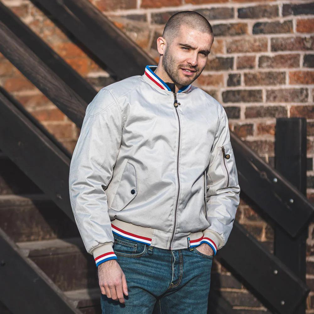 Spada Airforce 1 Royale CE Waterproof Jacket Ivory