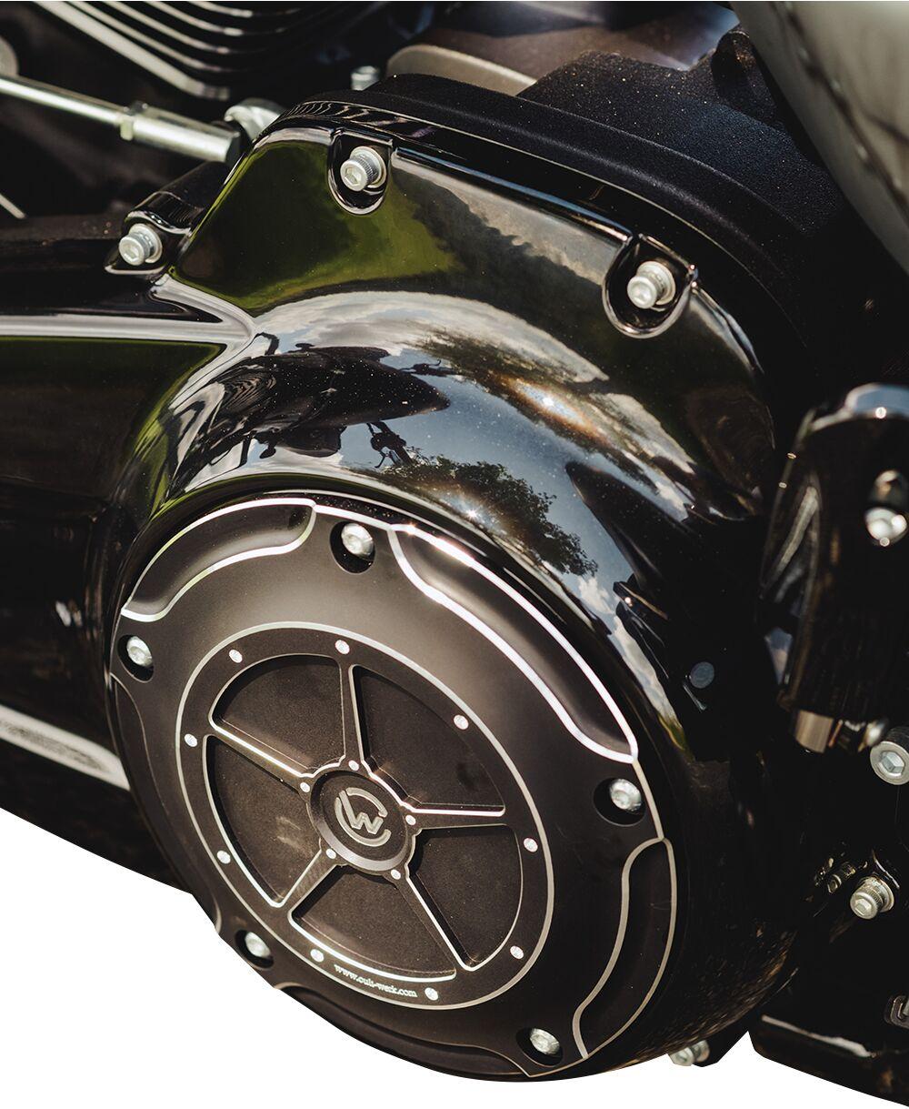 Cult Werk HD Touring Clutch Protector For Harley Davidson FLHR 1750 2017-2022 - Black